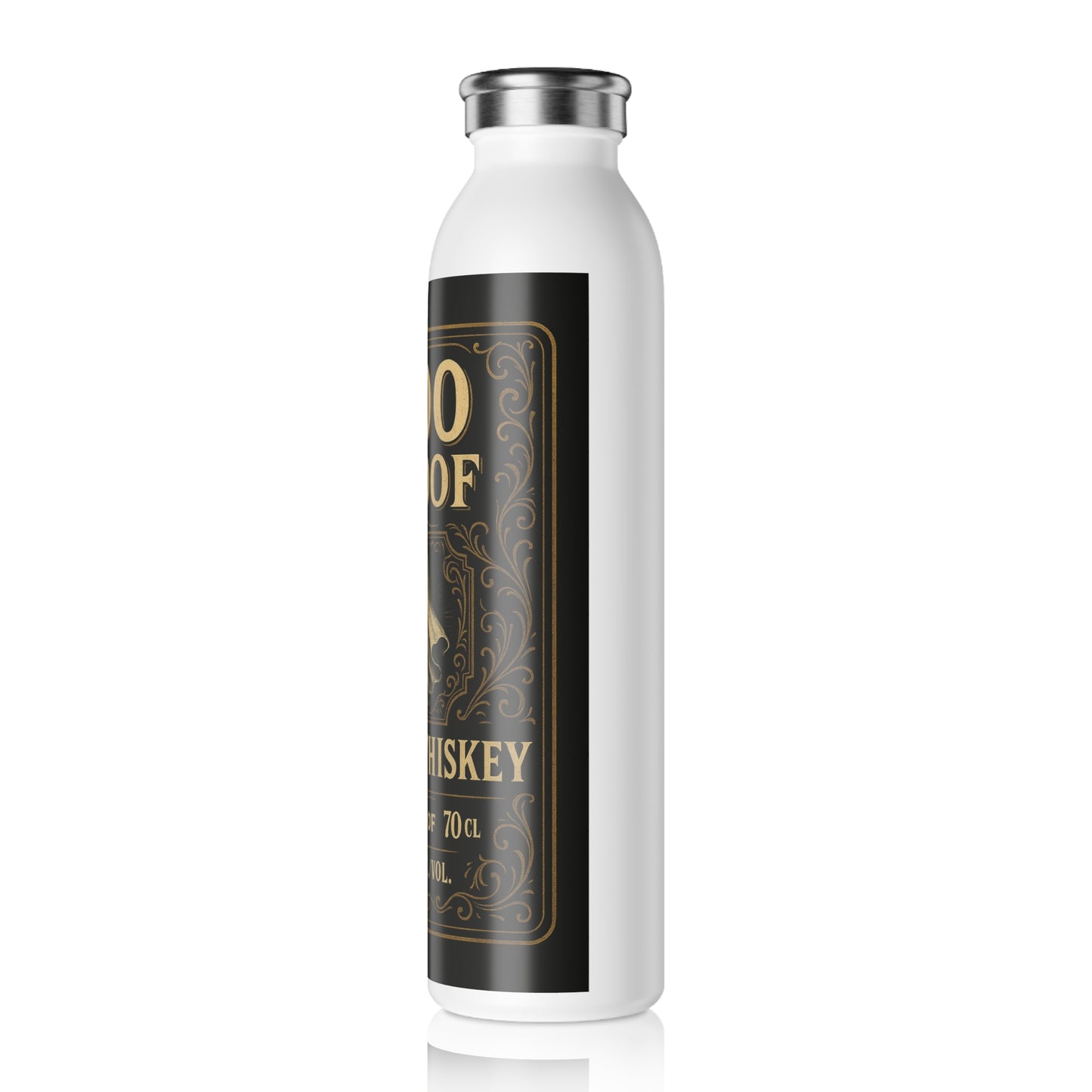 Boo Proof Slim Water Bottle | Ghostly Hydration, Halloween Party, Spooky Decor, Gift for Ghost Lovers, Fall Celebrations