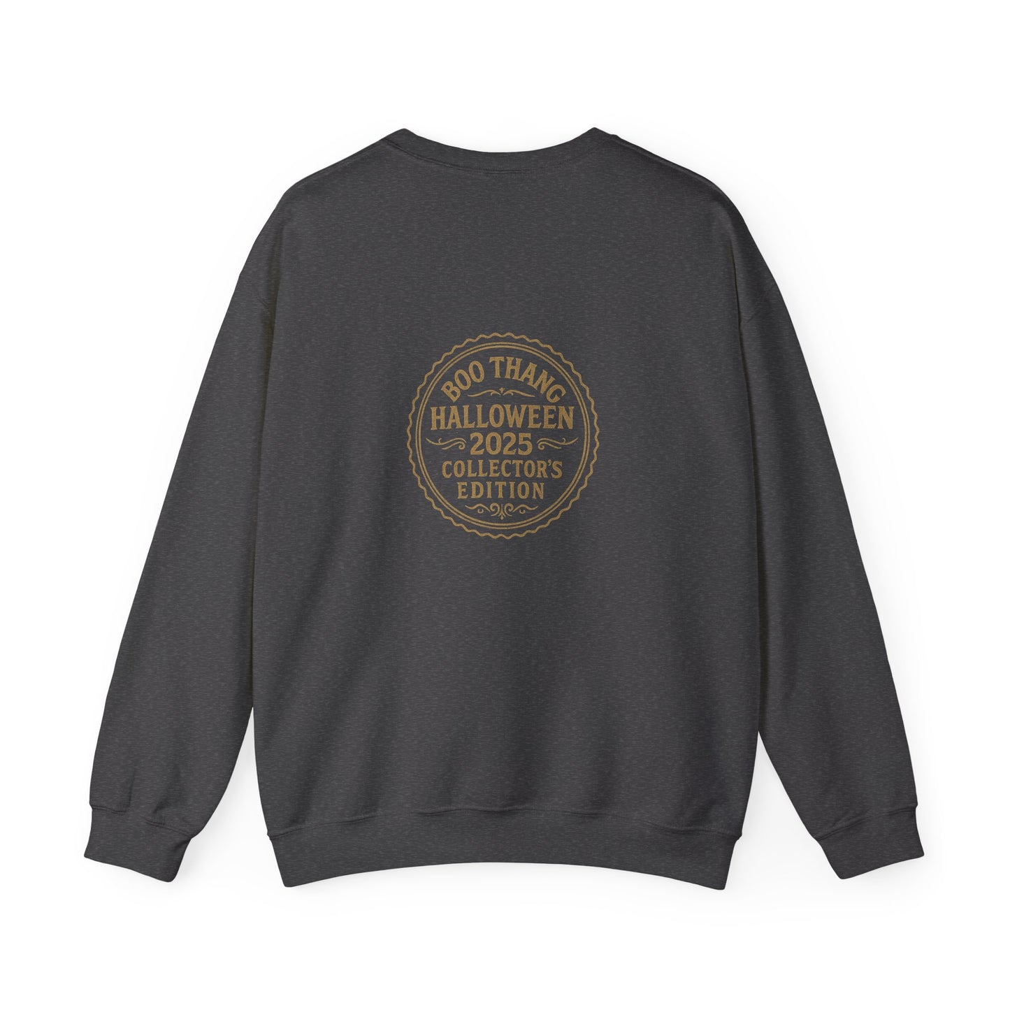 Halloween Boo Thang Crewneck Sweatshirt, Unisex Sweatshirt, Pumpkin Puke Design, Halloween Apparel, Spooky Season Fashion