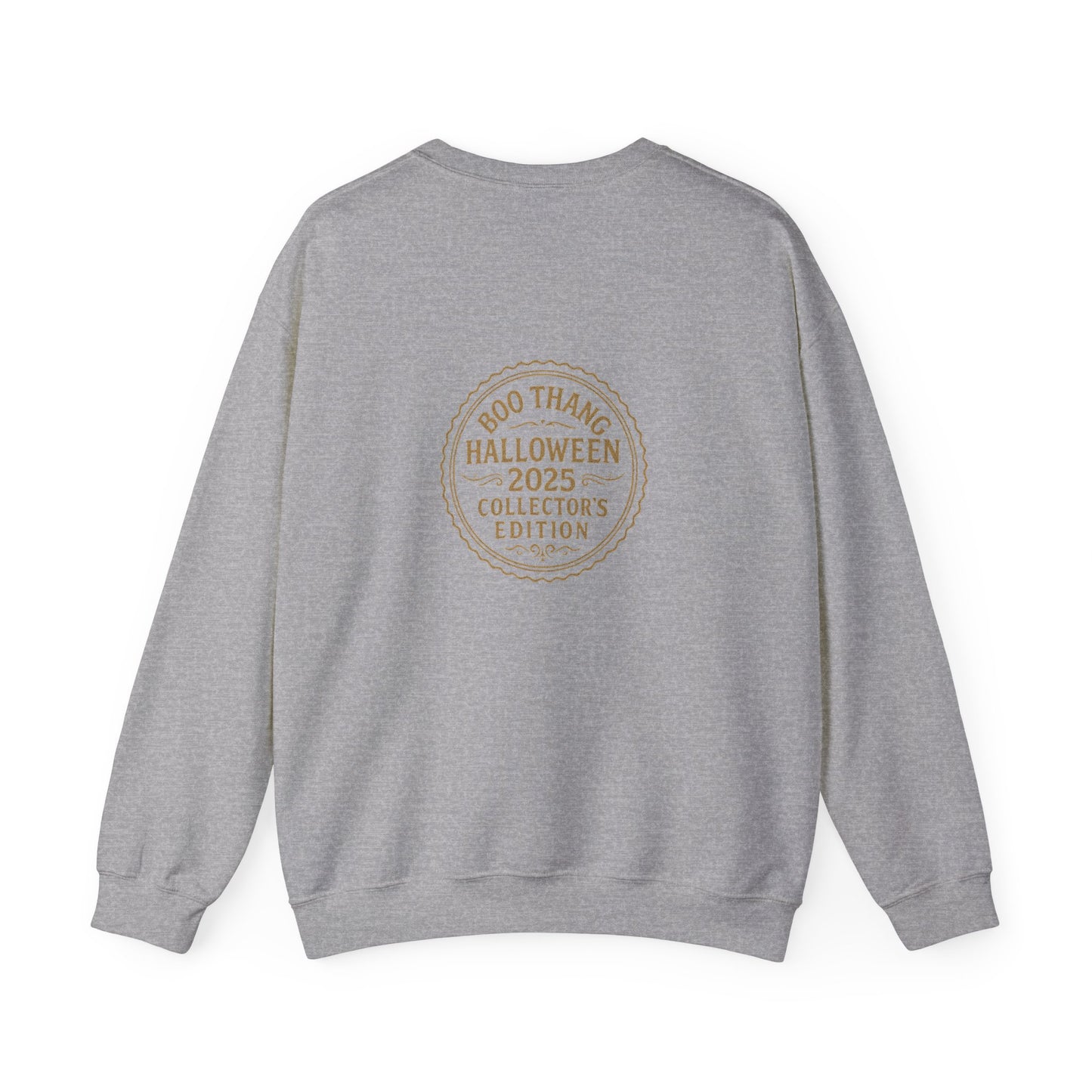 Halloween Boo Thang Crewneck Sweatshirt, Unisex Sweatshirt, Pumpkin Puke Design, Halloween Apparel, Spooky Season Fashion