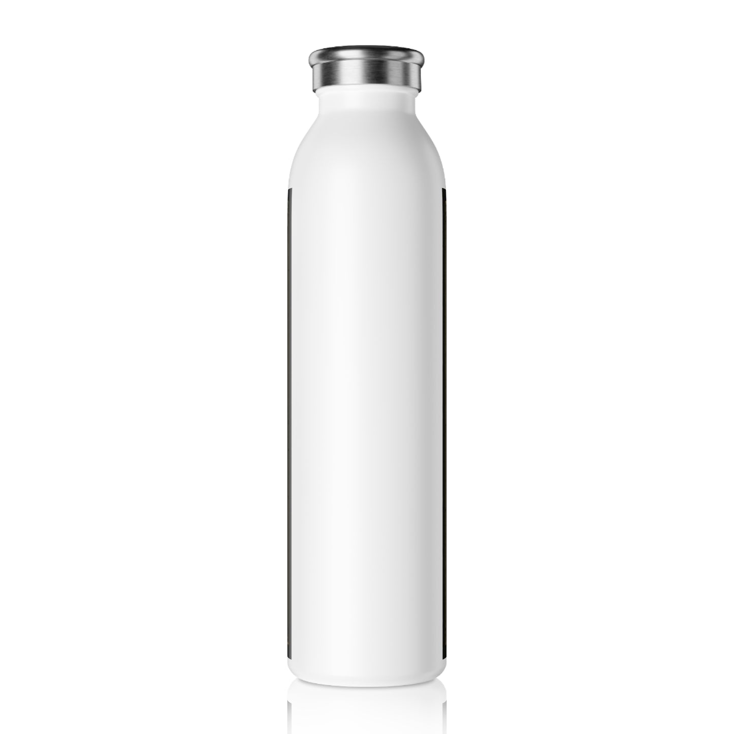 Gothic Slim Water Bottle with Vintage Whiskey Design, Stylish Beverage Container for Parties, Gifts, and Everyday Use