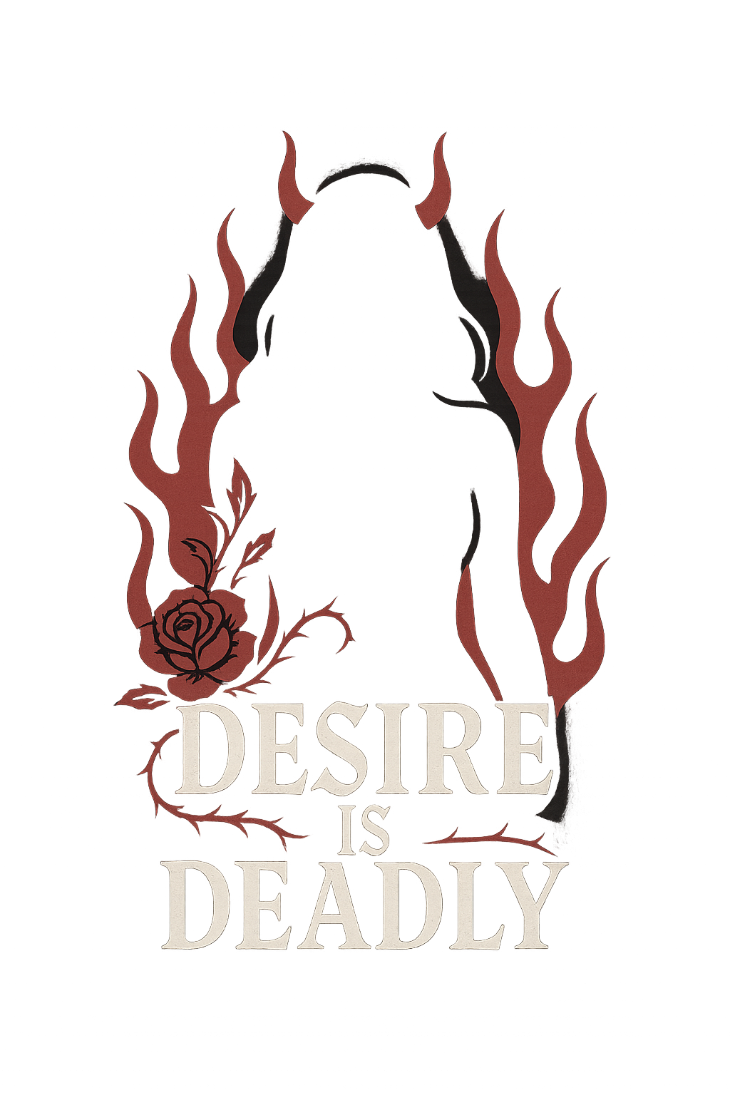 Desire is Deadly – Gothic Rose Tee