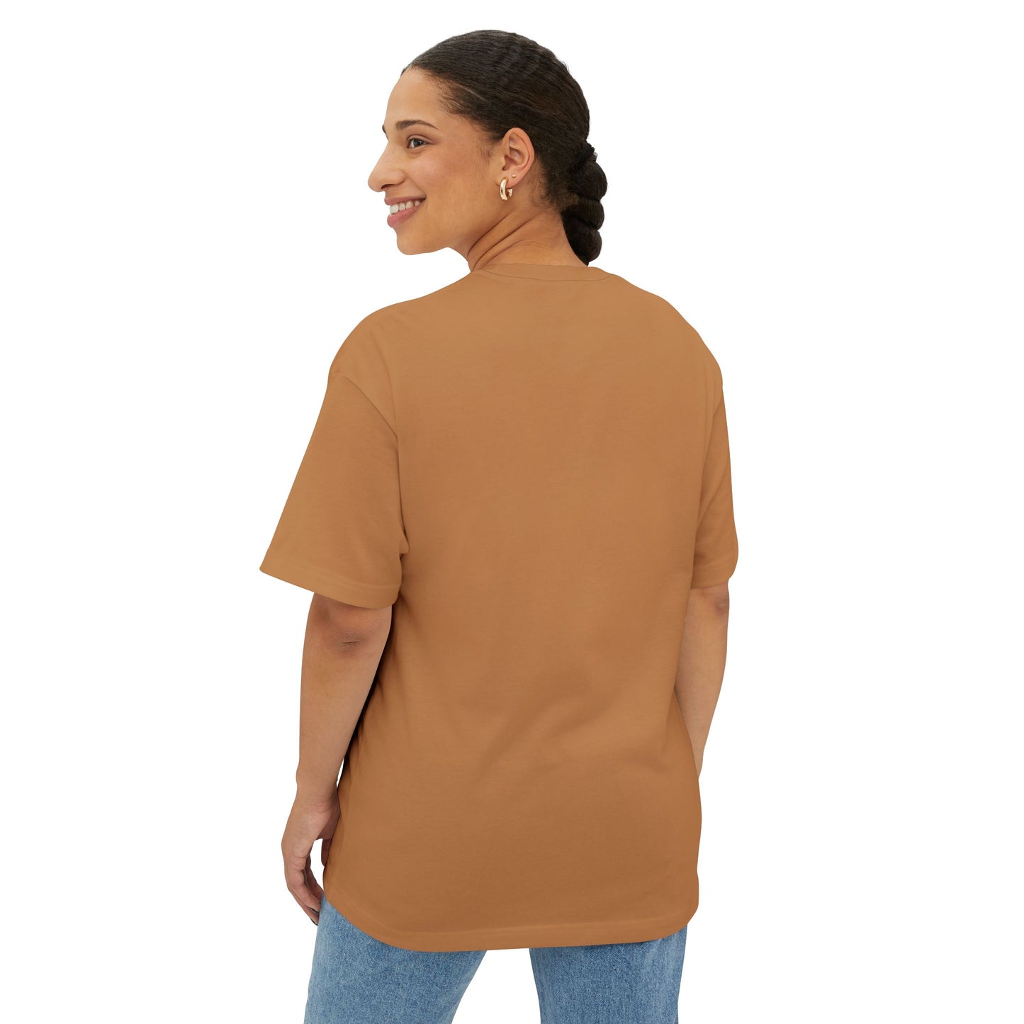 Big Bad Momma Tee — Built Strong Oversized Boxy Shirt for Moms