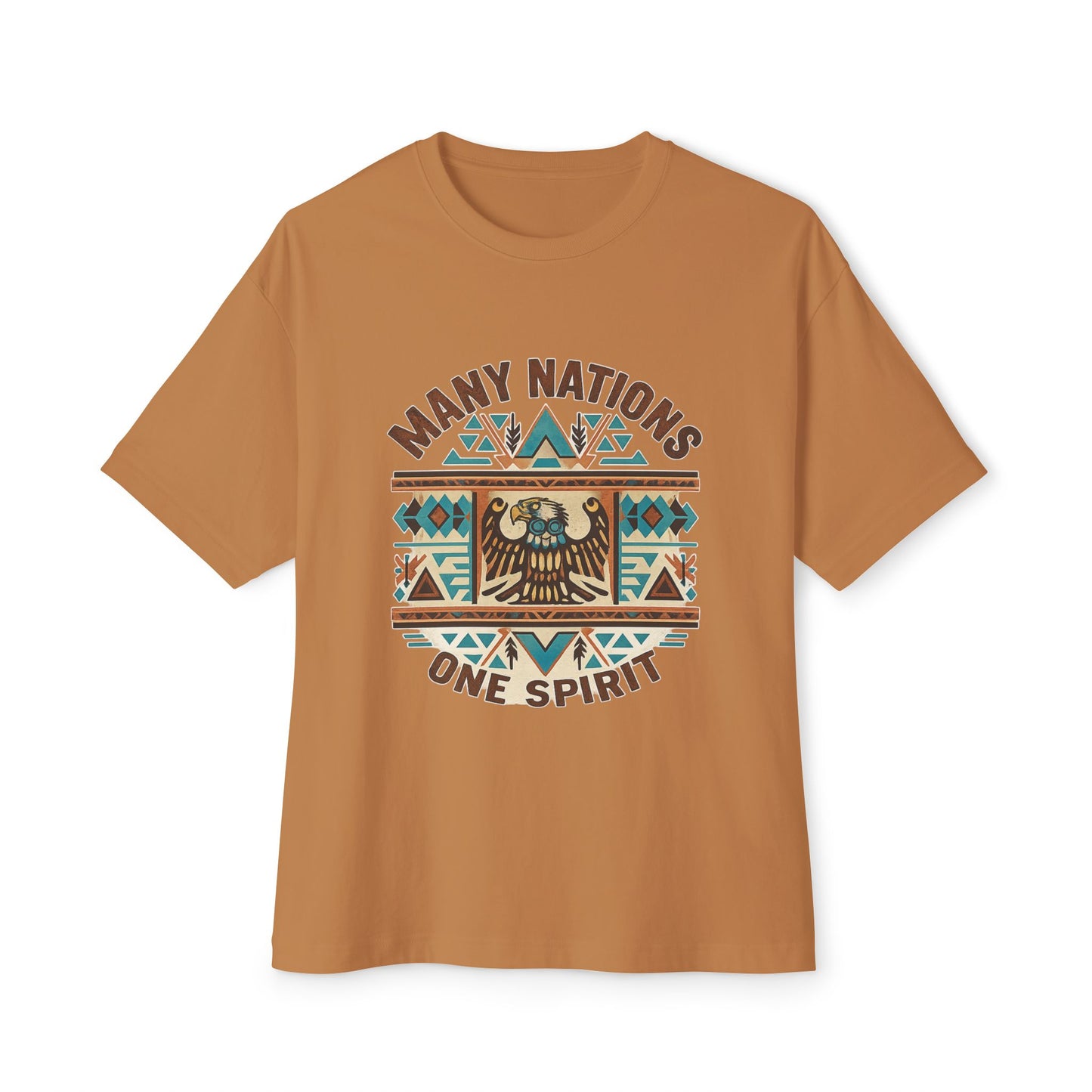 Brown t-shirt with 'KAVO' logo on a white background