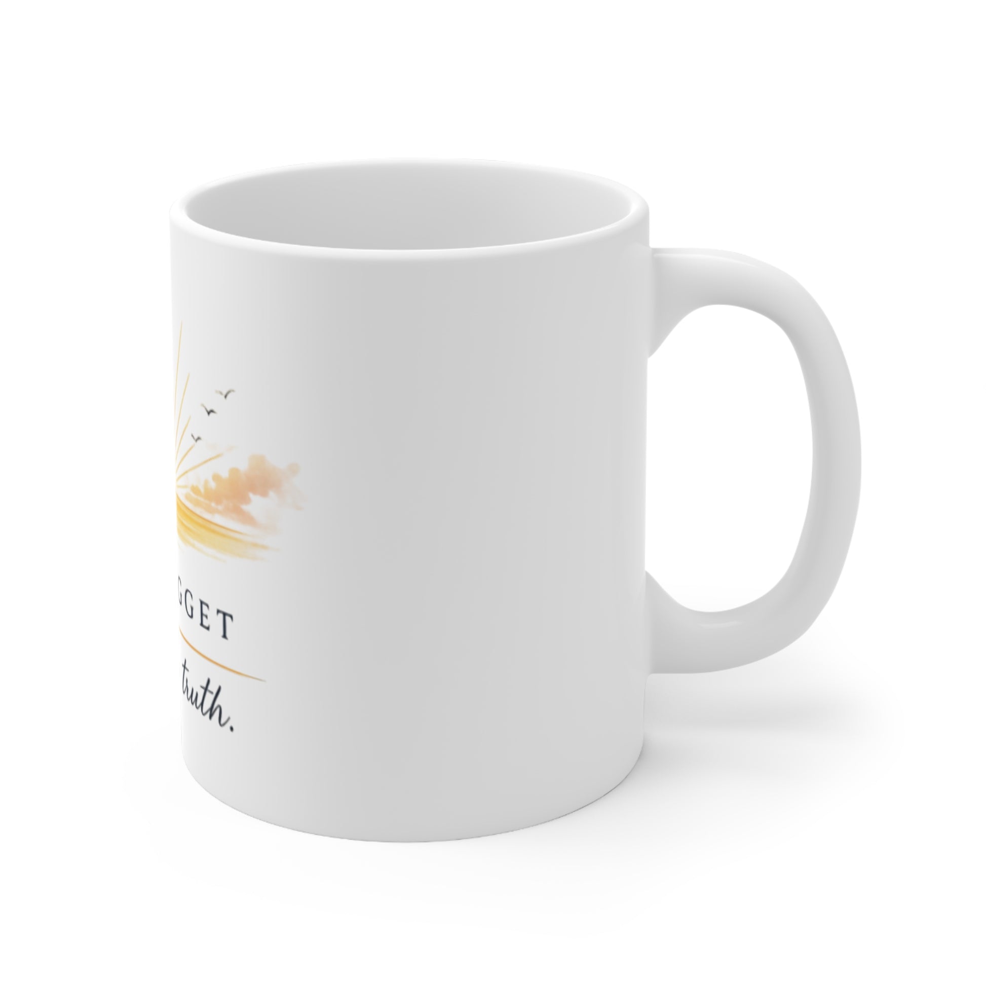 Daily Nugget Ceramic Mug — Peace Grace Truth | The J/S Collective