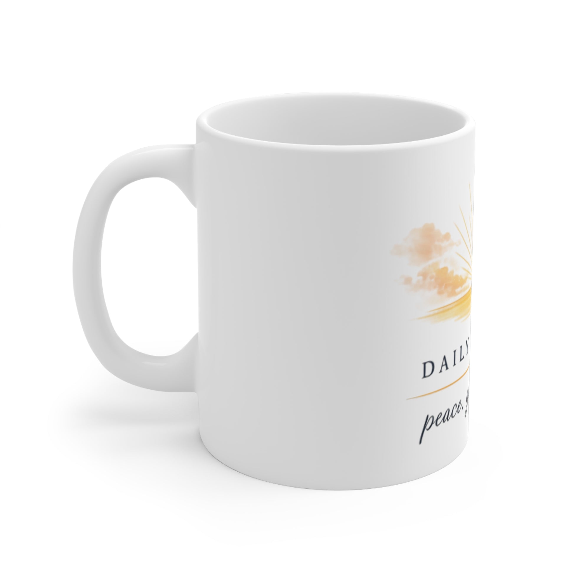 Daily Nugget Ceramic Mug — Peace Grace Truth | The J/S Collective