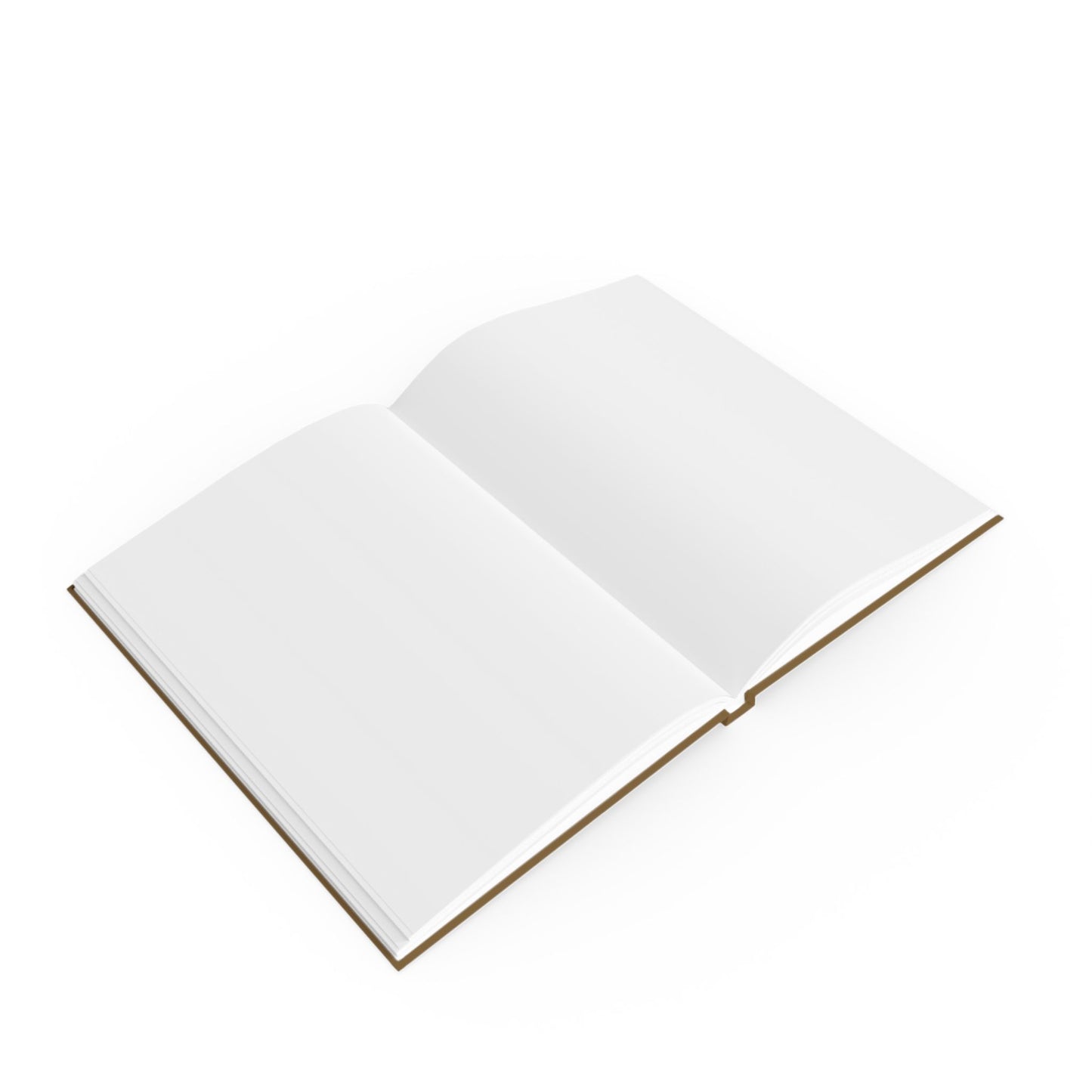Daily Nugget hardback journal with inspirational sunrise design – open view