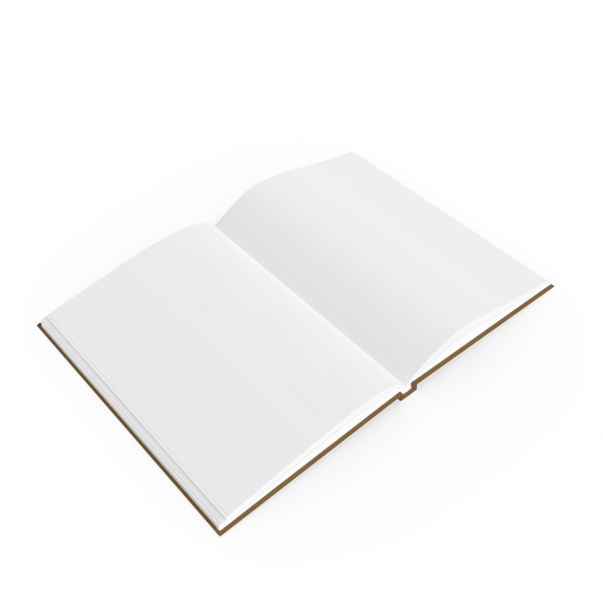 Daily Nugget hardback journal with inspirational sunrise design – open view