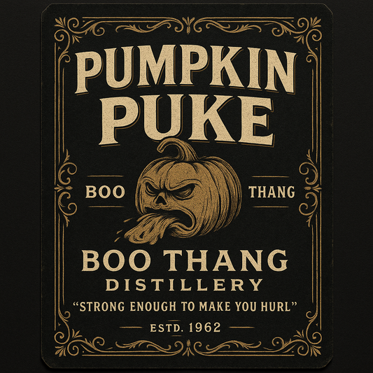 🥃 Pumpkin Puke – Collector Water Bottle